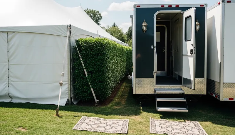 Elegant wedding setting